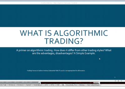 Trading strategies videos